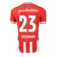 PSV Eindhoven Joey Veerman #23 Hemmatröja 2024-25 Kortärmad